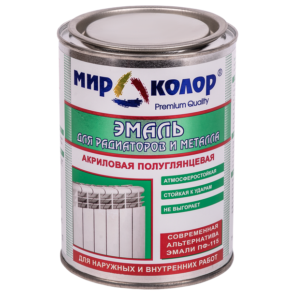Эмаль акриловая для радиаторов и металла