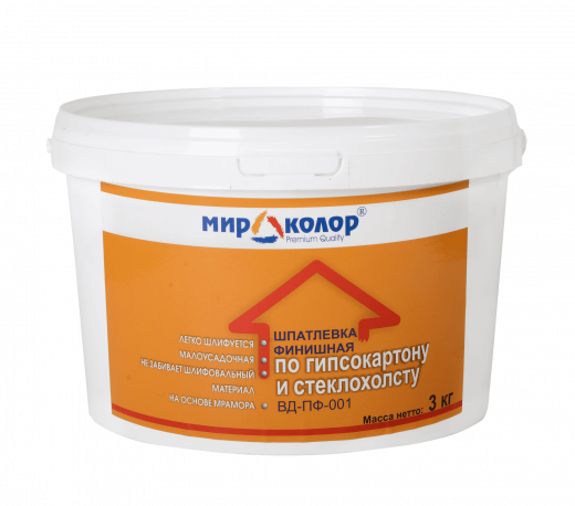 Шпатлевка финишная под окраску